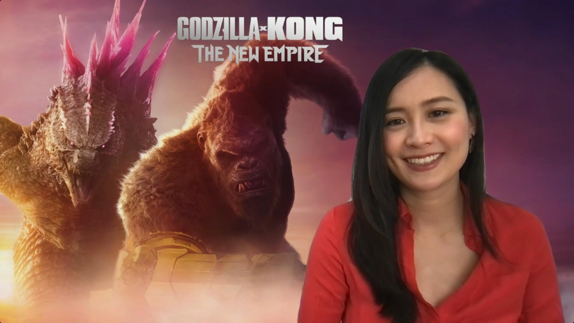 陈法拉拍哥斯拉大战金刚了吗,陈法拉哥斯拉大战金刚2首映礼