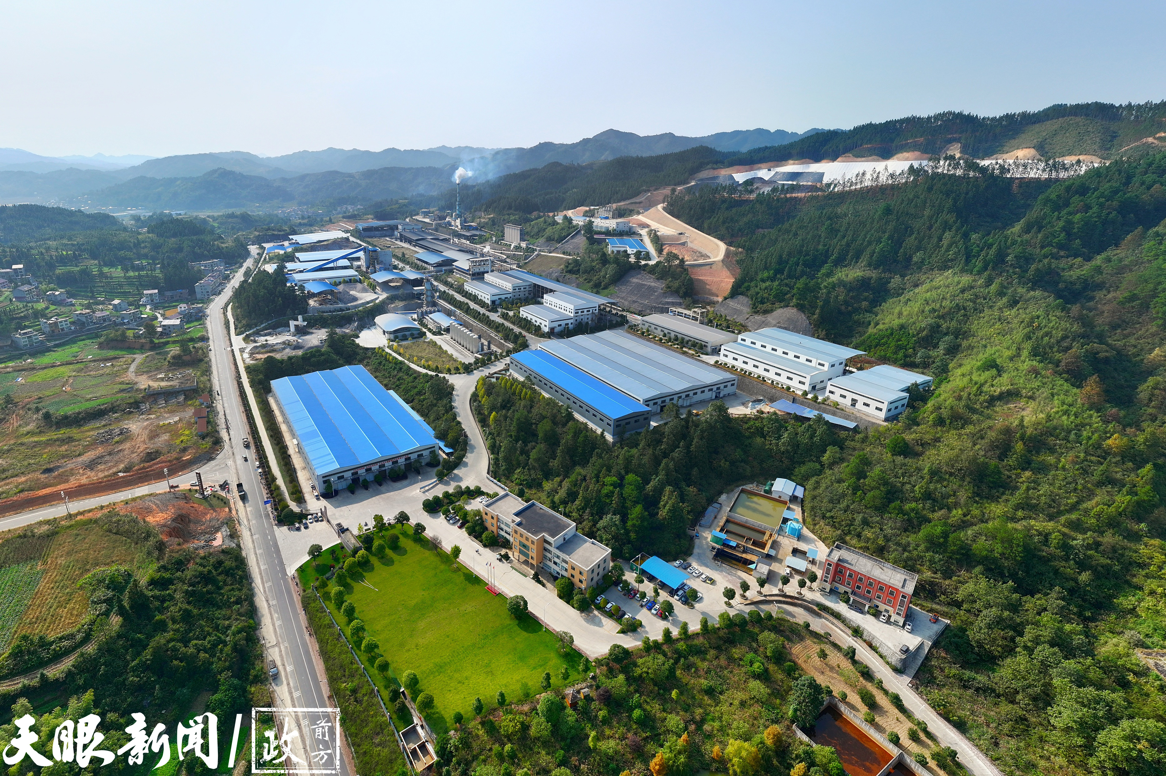 1000万吨级贵州省天柱县重晶石,天柱县钡盐产业